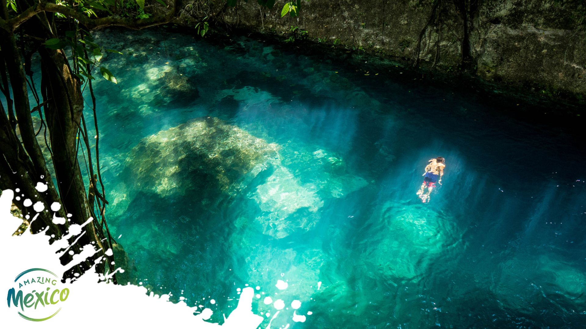 Explore Freshwater Cenotes in Cancun, Mexico.